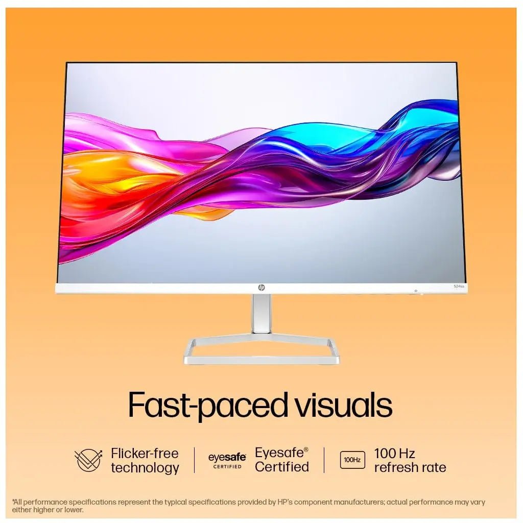 HP Series 5 524SA 23.8" FHD 100Hz Built-in-Speaker IPS Monitor My Store