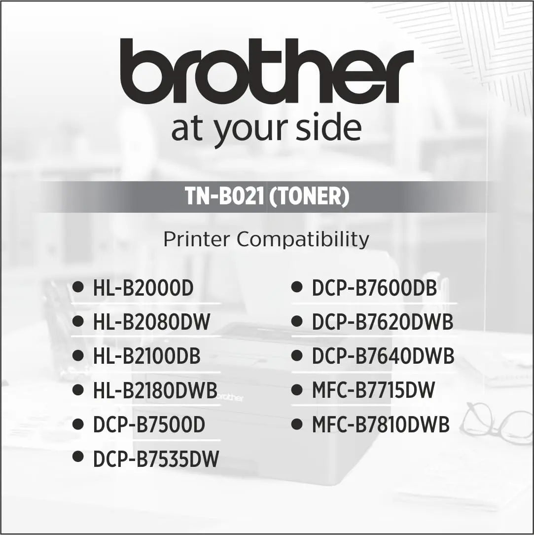 Brother Genuine Toner Cartridge TN B021