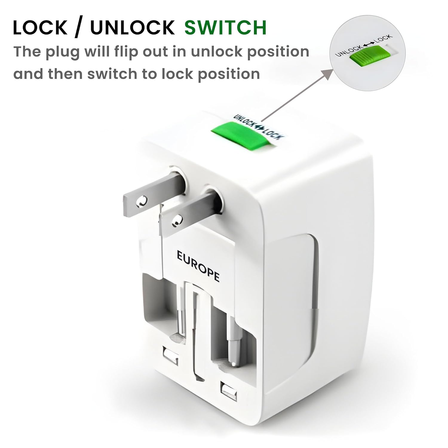 Ant International Power Plug Amigo White