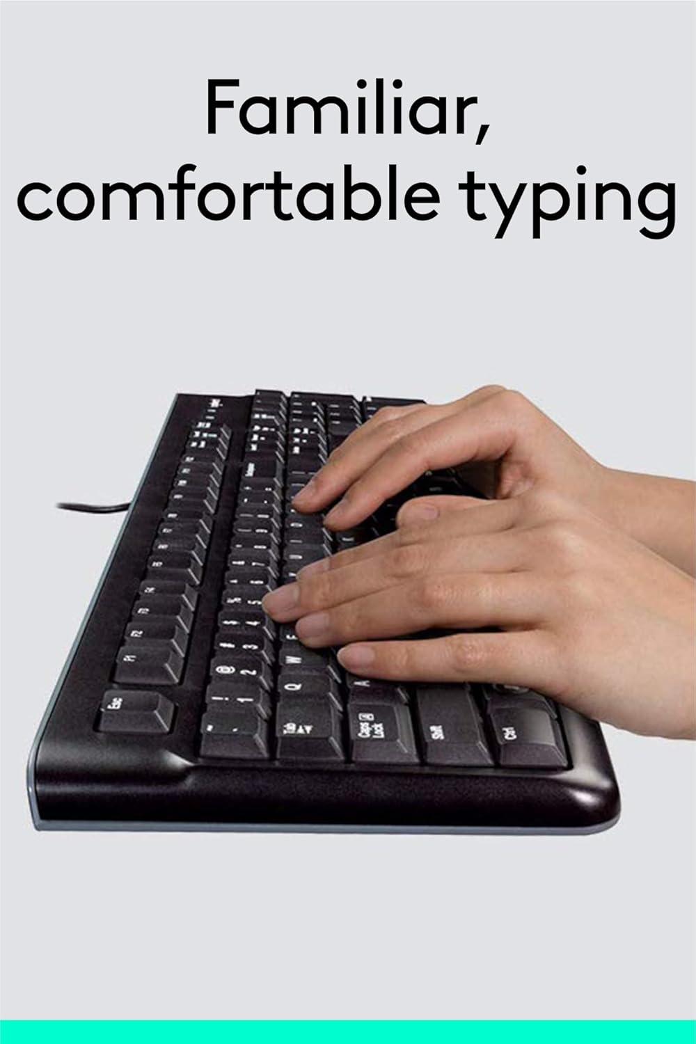 Logitech MK120 Wired Keyboard and Mouse Combo