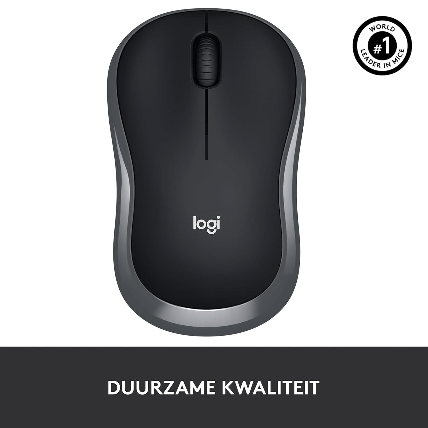 Logitech M185 Wireless Mouse Grey