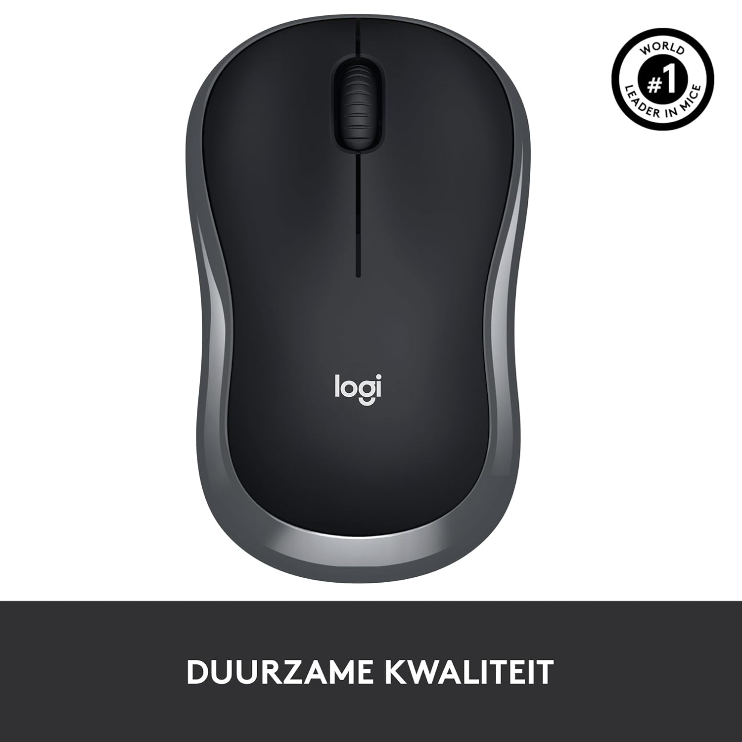 Logitech M185 Wireless Mouse Grey