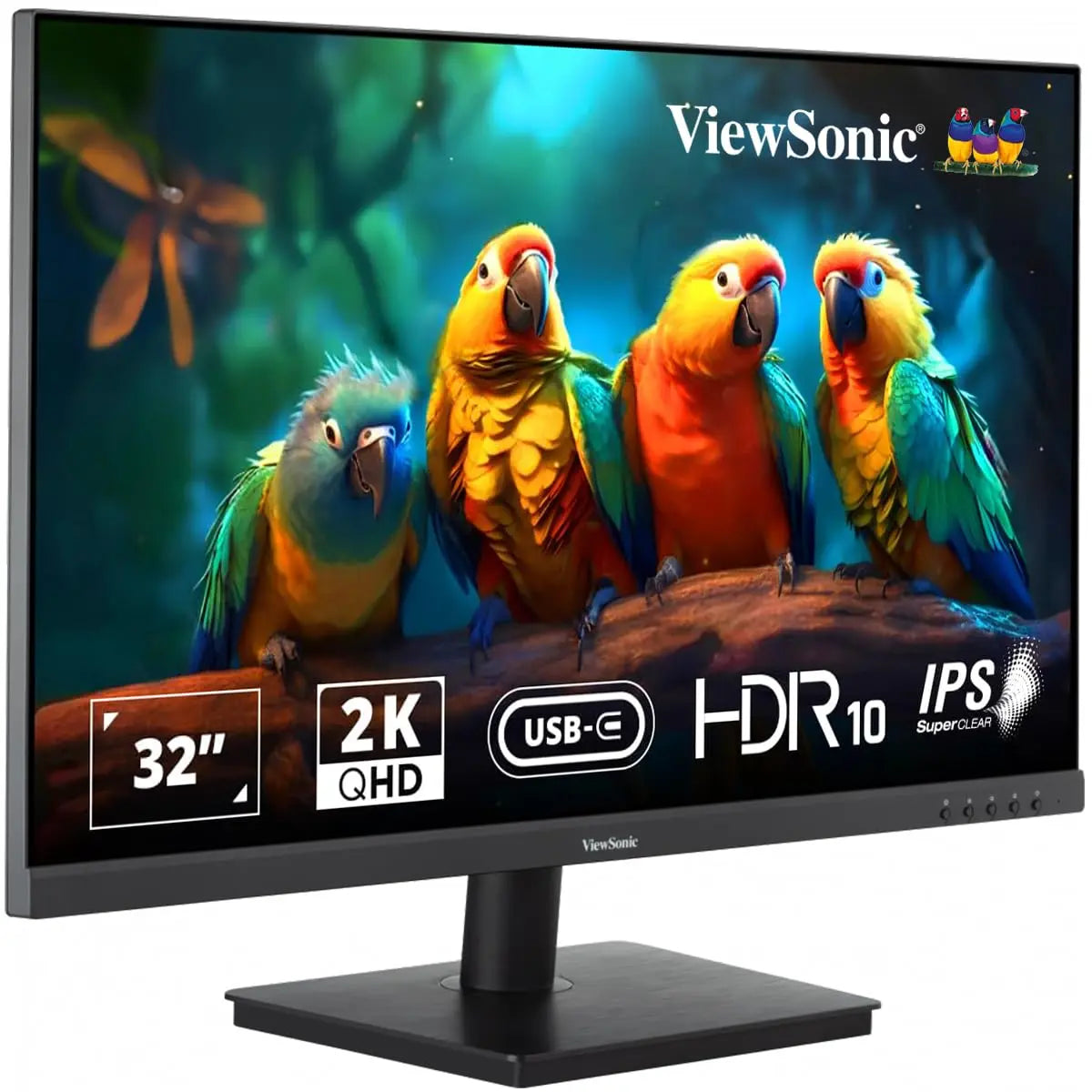 ViewSonic VA3209U-2K 32 Inch 2K QHD IPS USB Type-C Monitor with Speakers My Store
