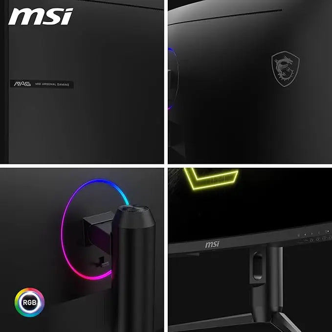 MSI MAG 342CQR E2 34" 2K UWQHD 180Hz 1ms Curved Gaming Monitor My Store