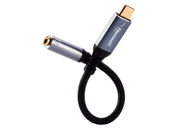 Nextech  USB-C to Aux Headphone Adapter for Music & Calling