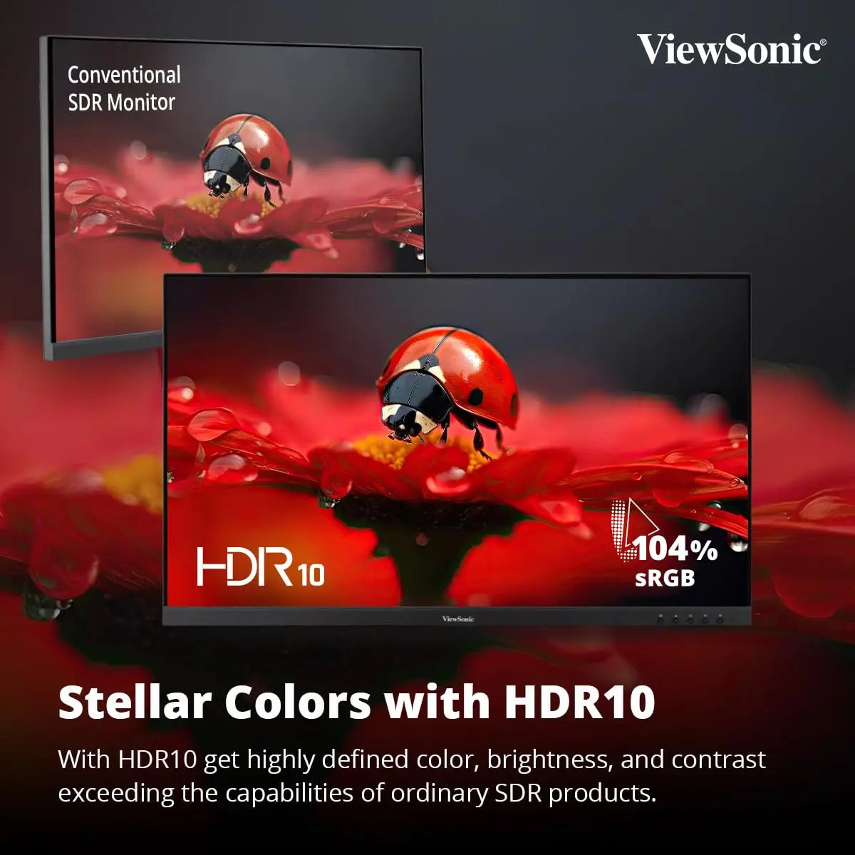 ViewSonic VX2762U-4K 27" 60Hz HDR10 4K UHD IPS HDR10 USB Type-C Monitor with Speakers My Store