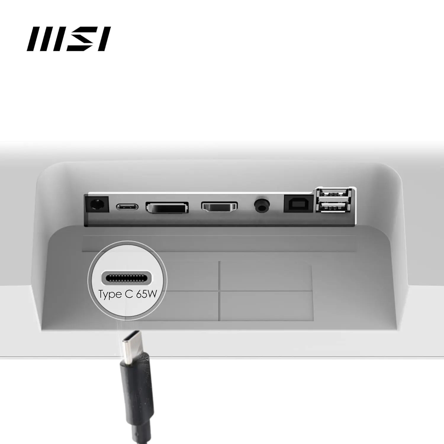 MSI Modern MD272XPW 27" FHD 100Hz 4ms IPS Built-in-Speaker Monitor-White My Store