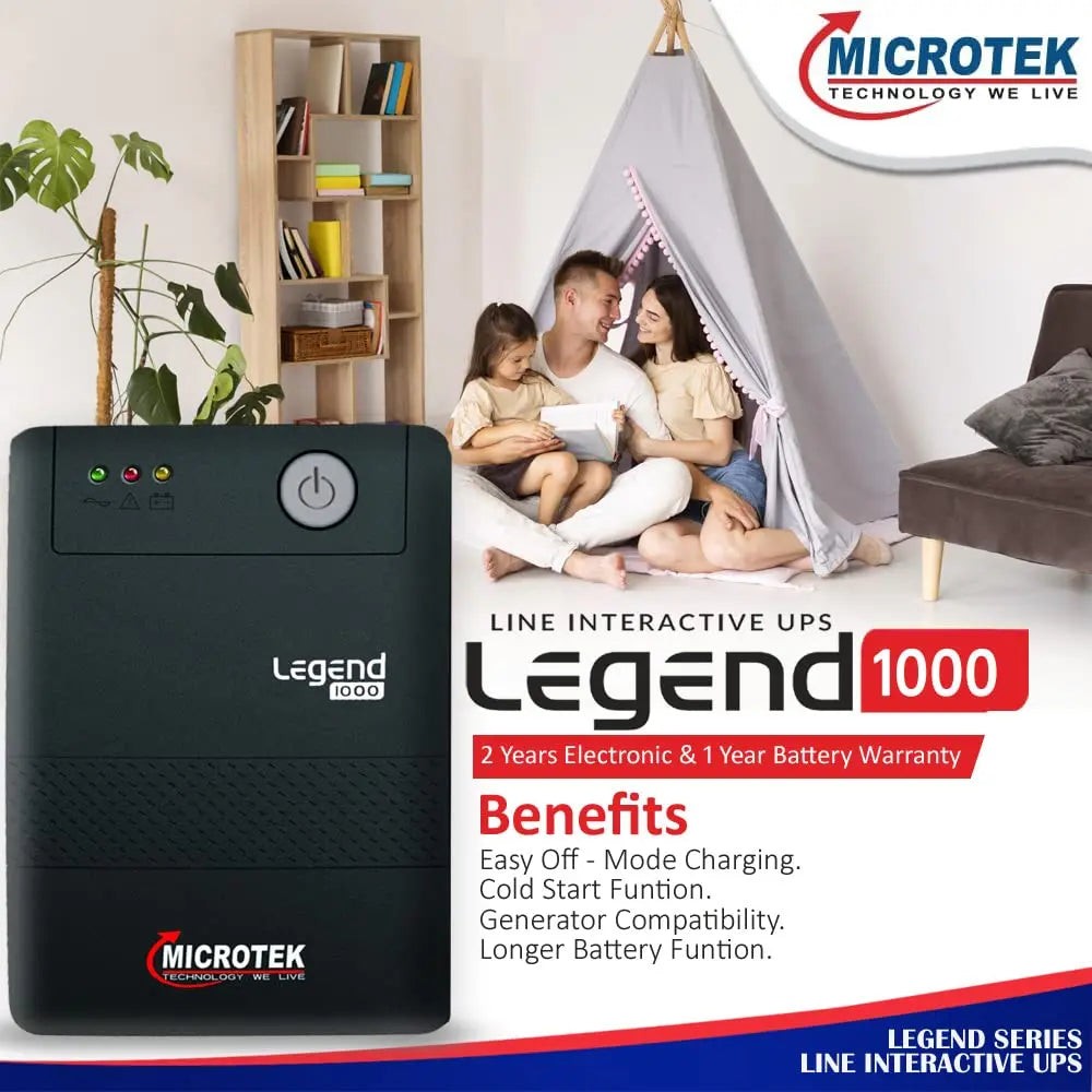 Microtek UPS Legend 1000 VA