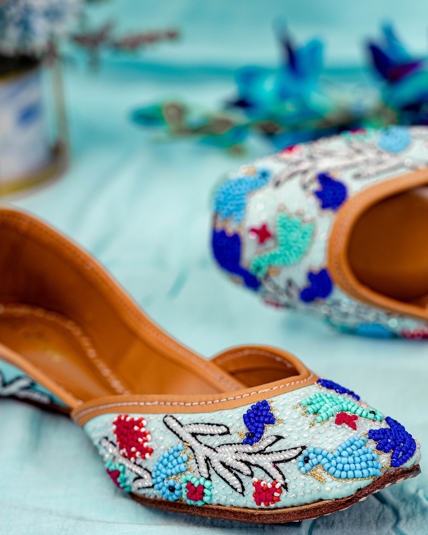 Aqua Jelly Handcrafted Jutti My Store