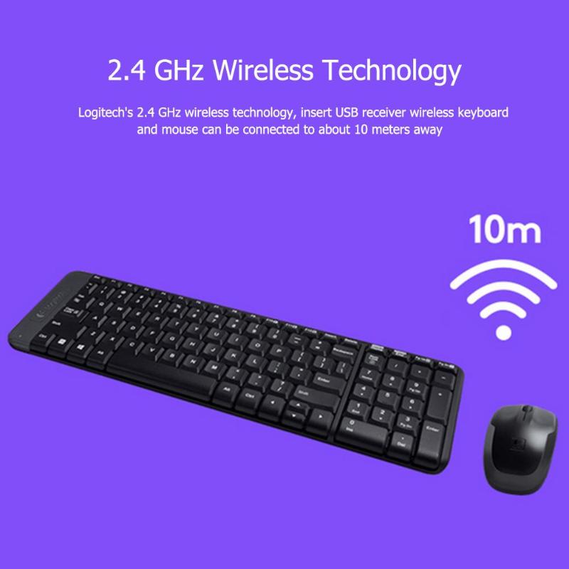 Logitech MK220 Wireless Keyboard and Mouse Combo
