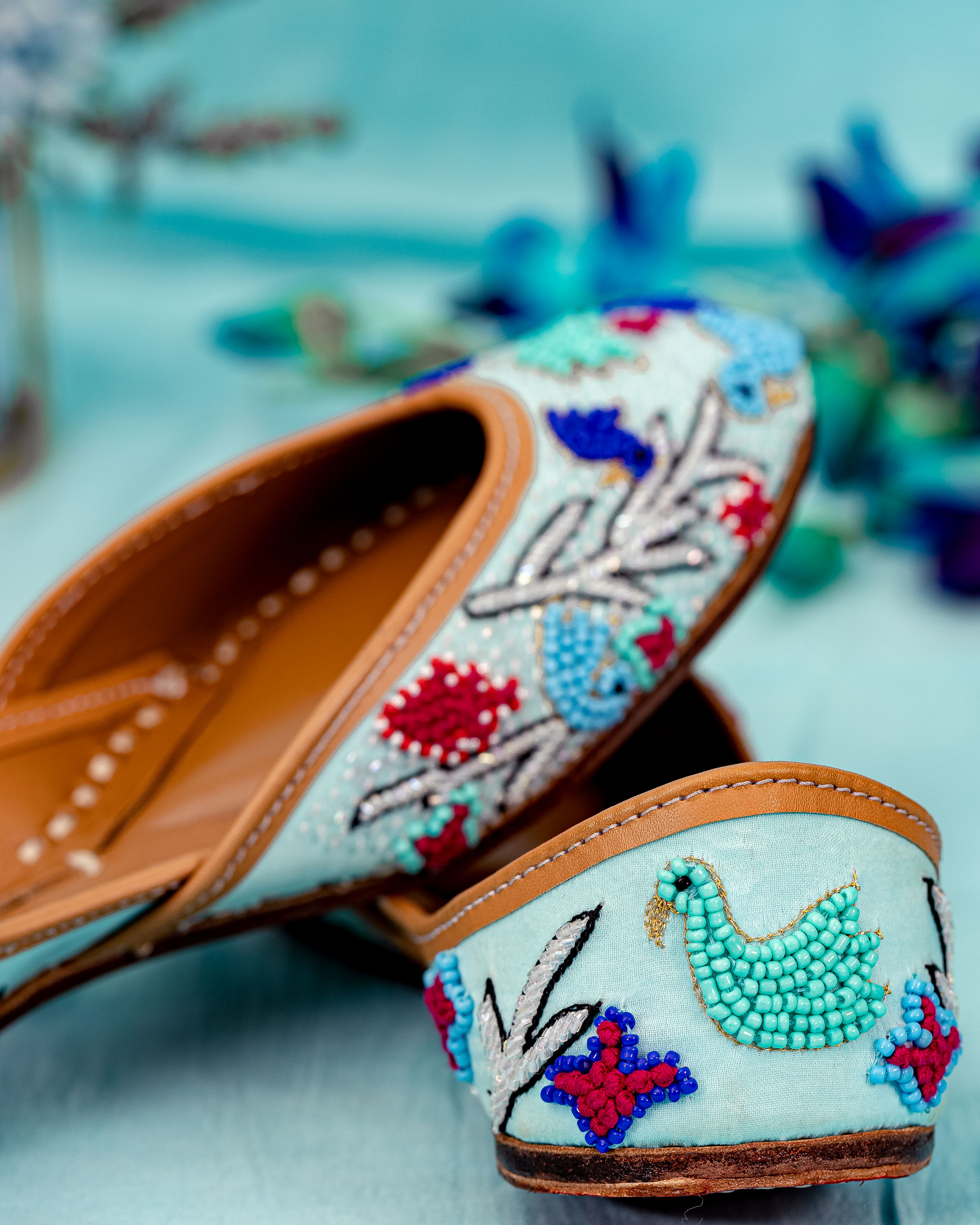 Aqua Jelly Handcrafted Jutti My Store