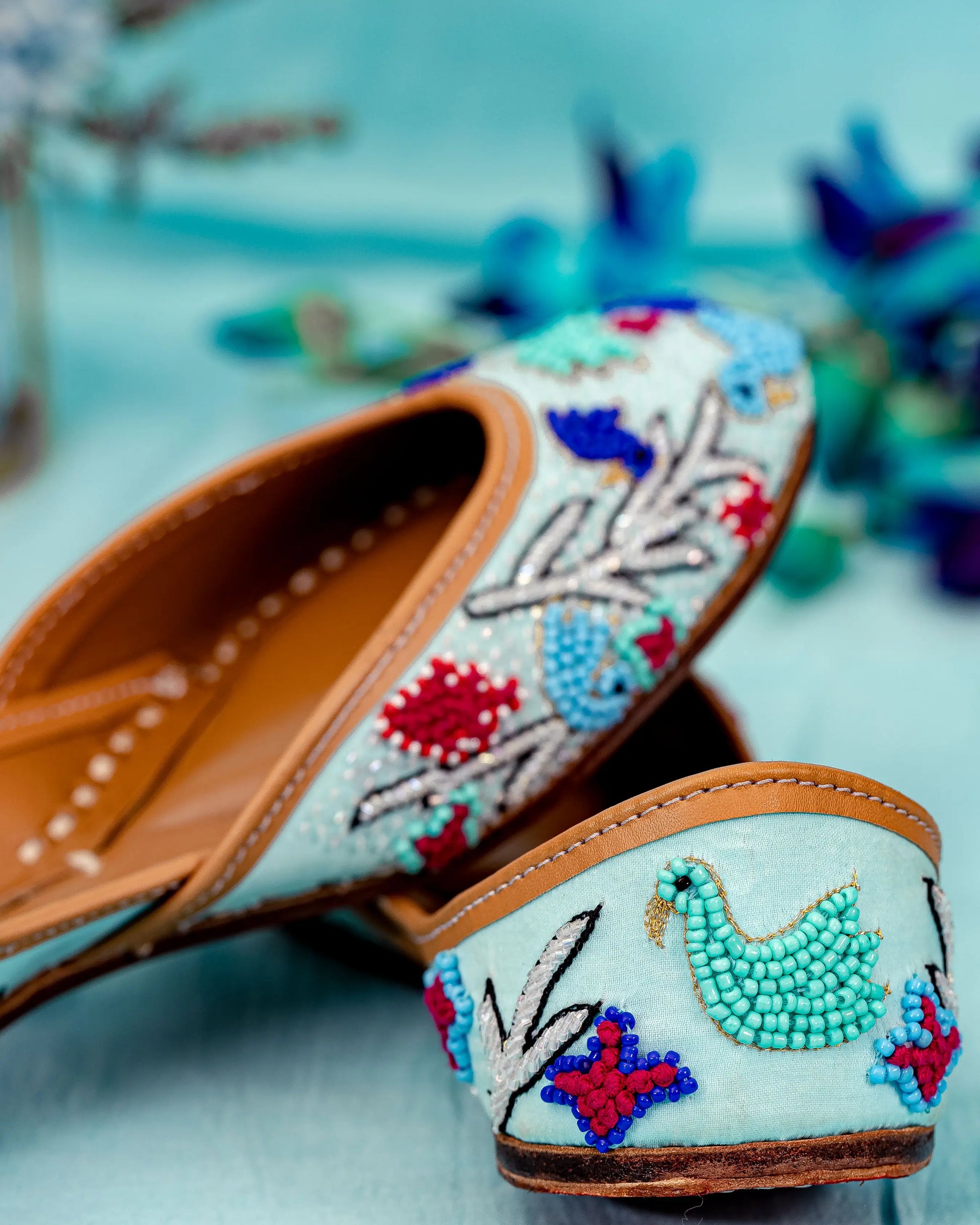 Aqua Jelly Handcrafted Jutti My Store