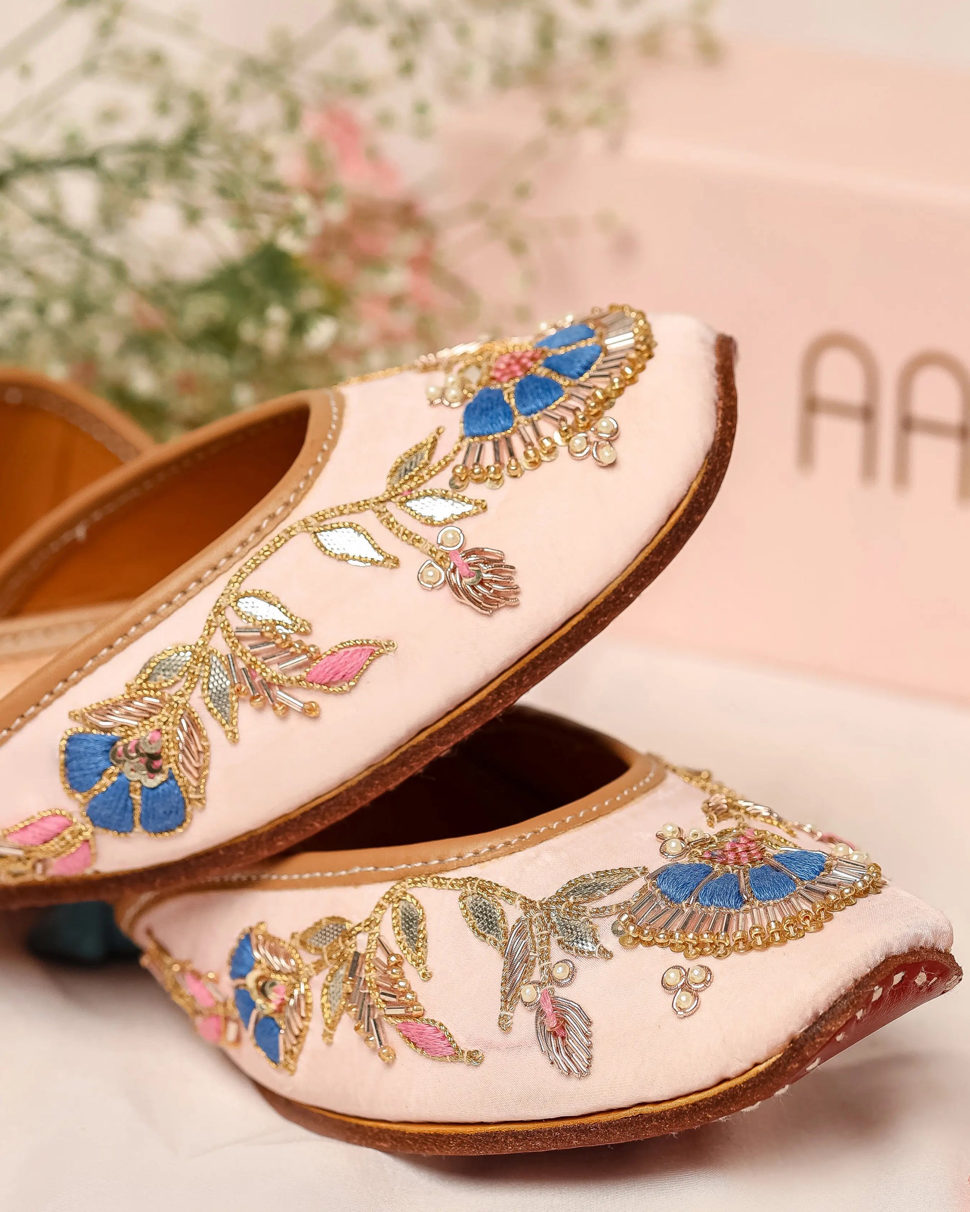 Pink Robin Handcrafted Jutti My Store