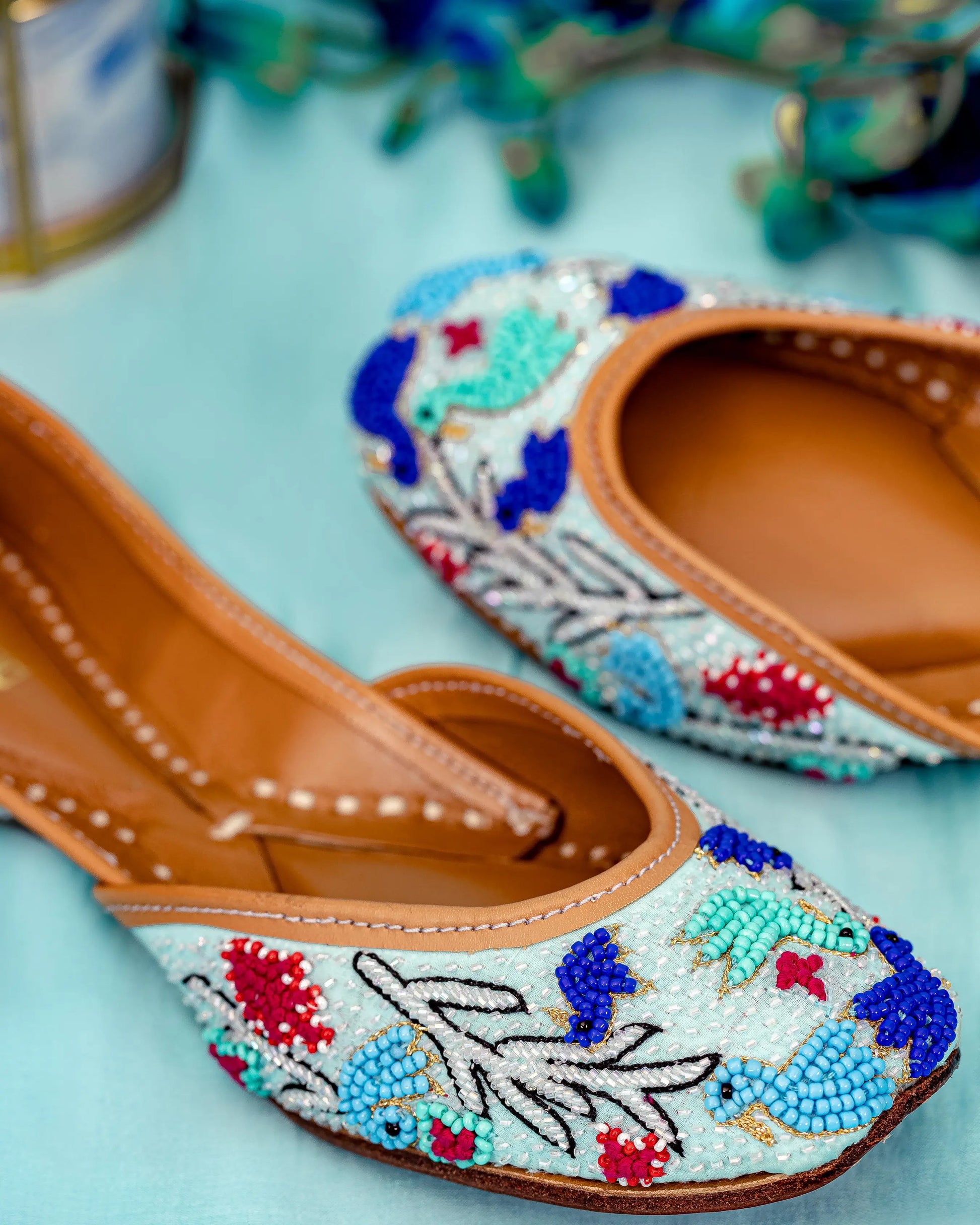 Aqua Jelly Handcrafted Jutti My Store