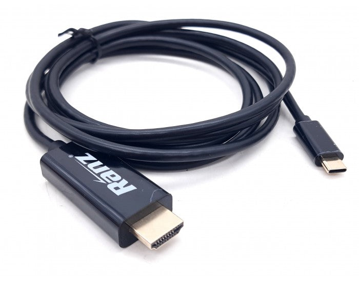 Ranz Type C To Hdmi CONVERTER CABLE (1.8M)