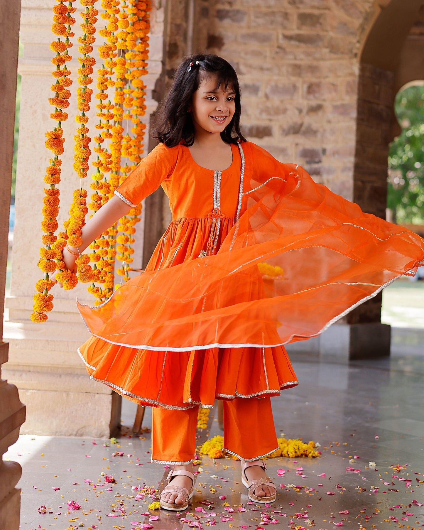 Maya Cotton Gotapatti Suit Set My Store