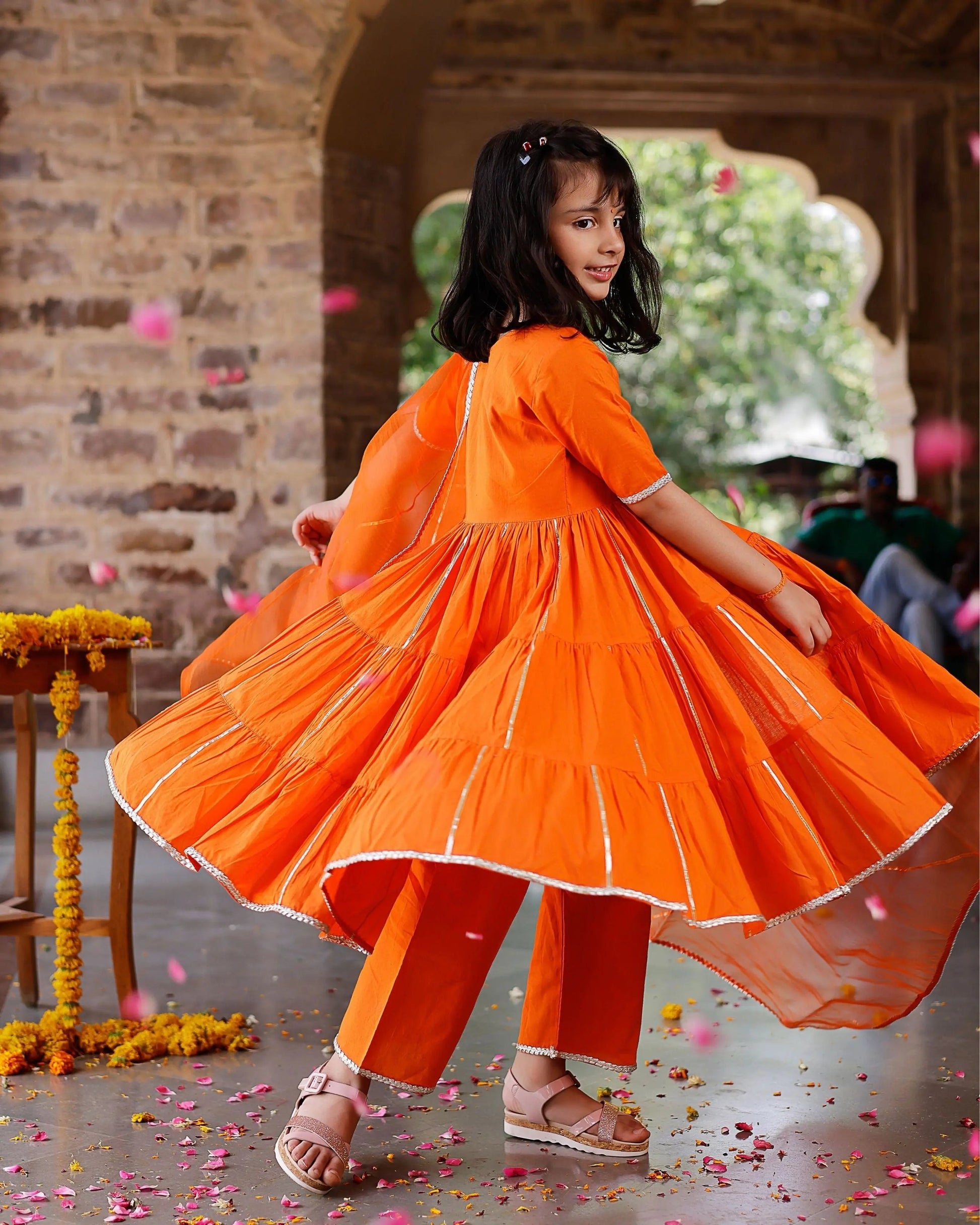 Maya Cotton Gotapatti Suit Set My Store