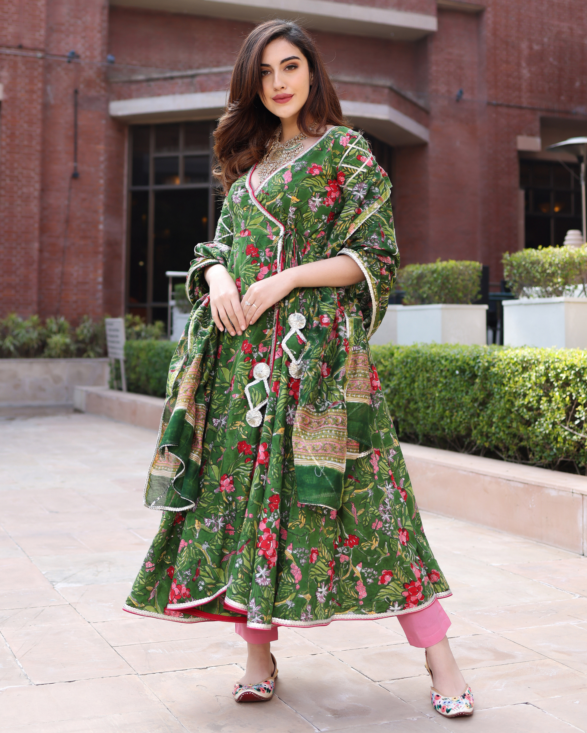 Green Beetle Handblock Suit Set Quick Cart