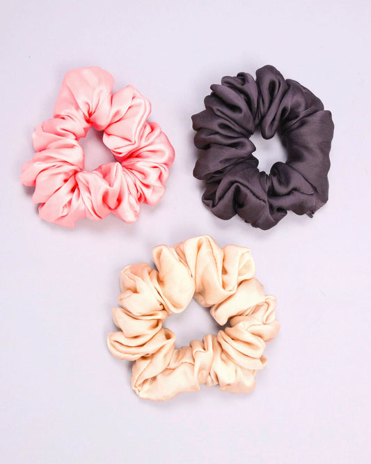 The Satin Story Scrunchie Set My Store