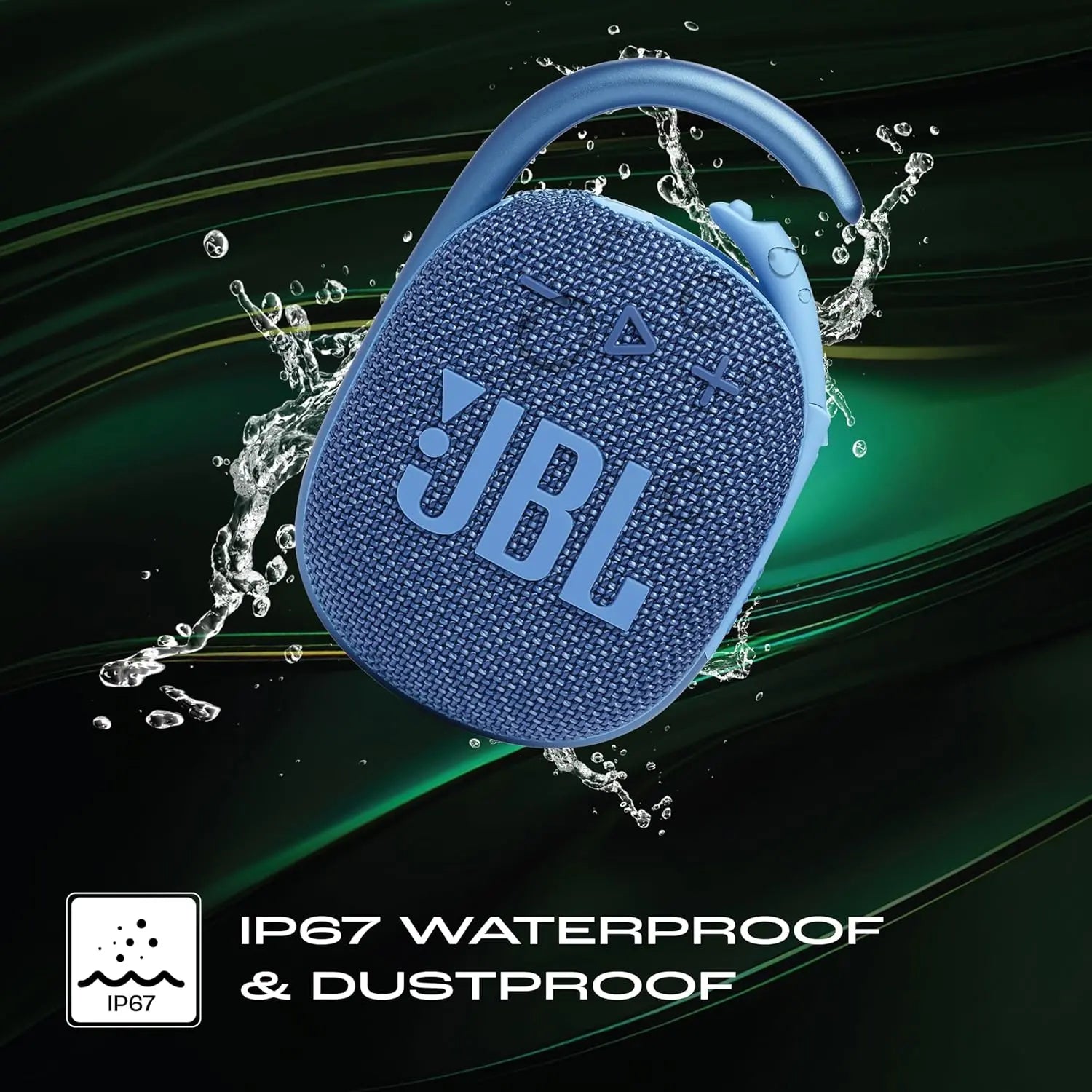 JBL Clip 4 Eco with eco-Friendly Wireless Portable Bluetooth Speaker (JBL CLIP 4 ECO BLU) My Store