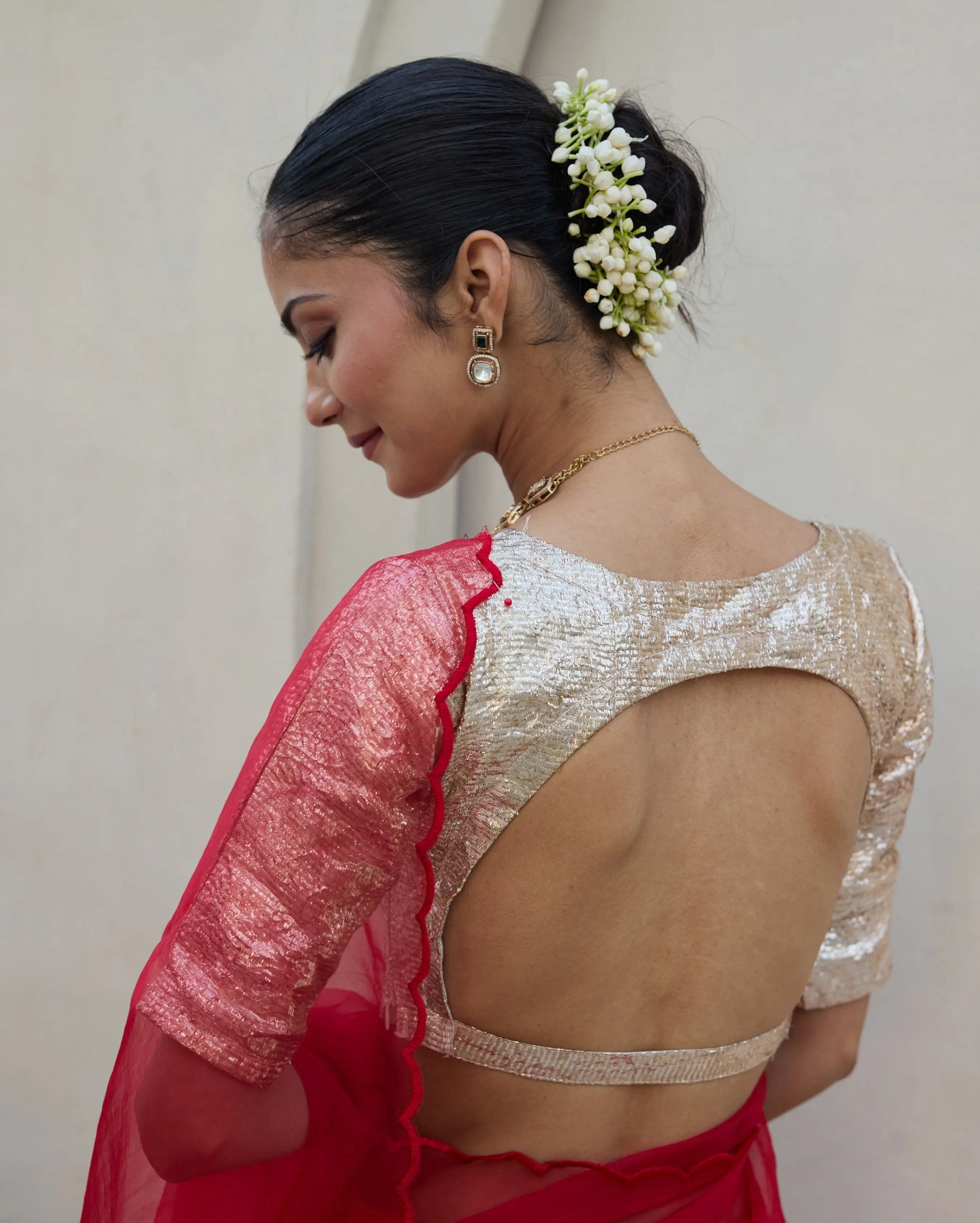 Mystic Silver Gota Blouse My Store