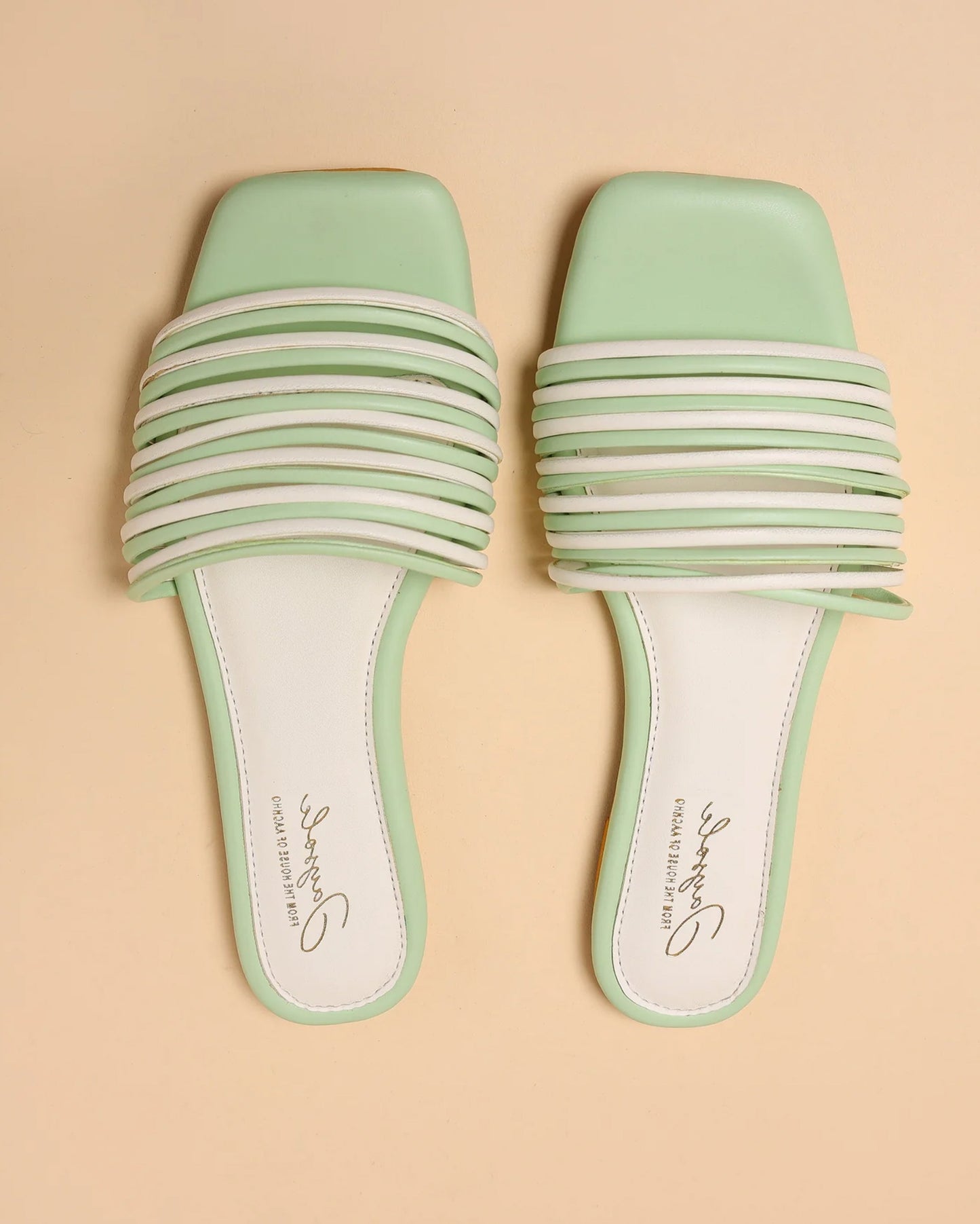 Bud Green Strips Flats My Store