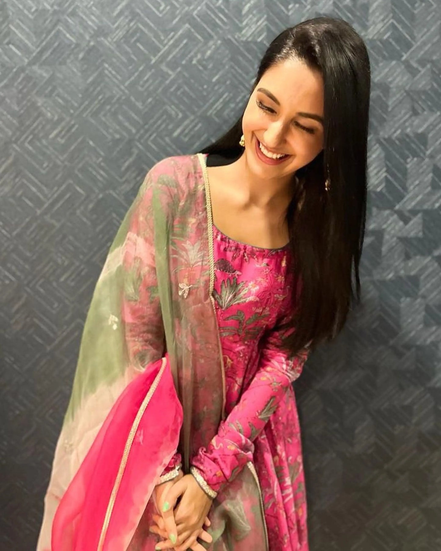 Taavi Chanderi Suit Set My Store