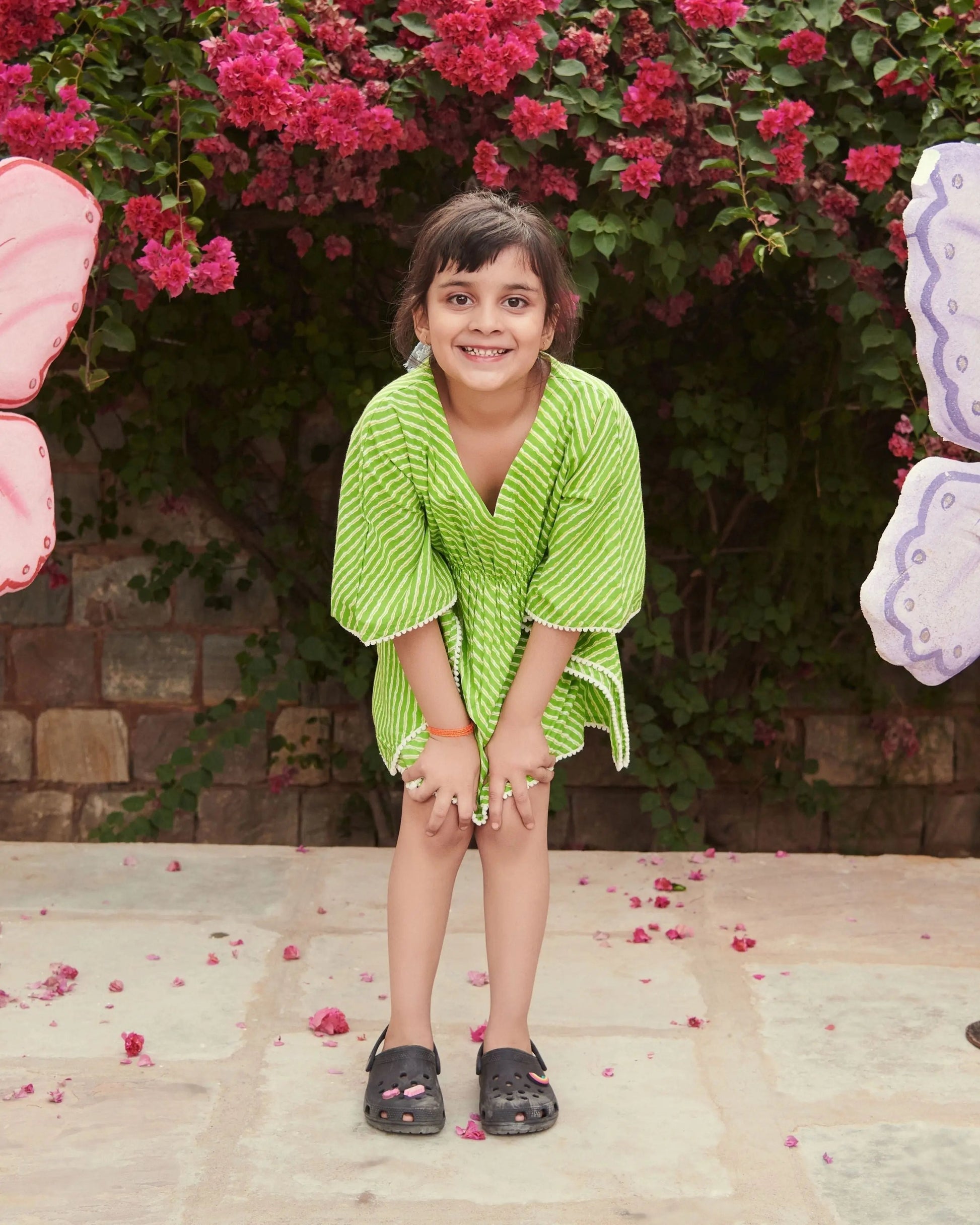 Popsicle Tie & Dye Cotton Kaftan My Store