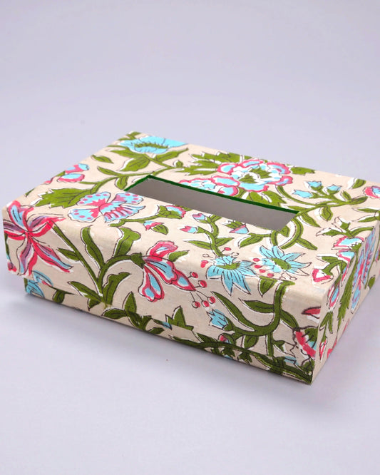 Sand Dollar Handblock Tissue Box My Store