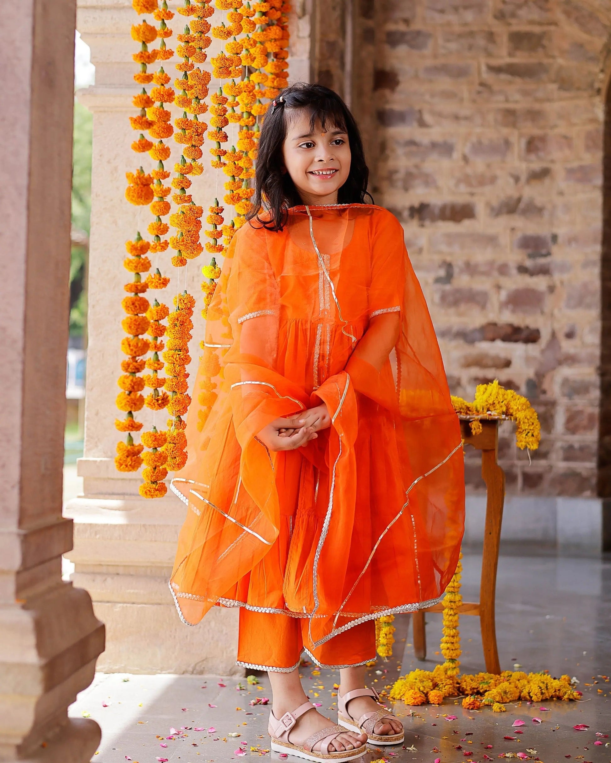 Maya Cotton Gotapatti Suit Set My Store