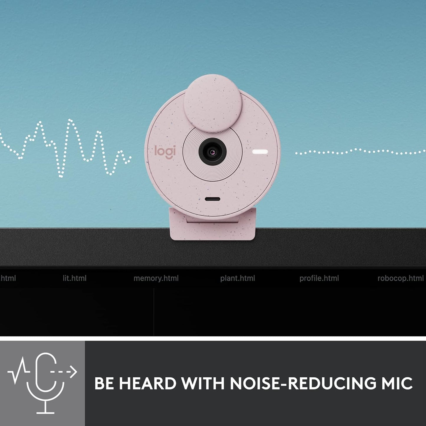 Logitech Webcam Brio 300 Rose