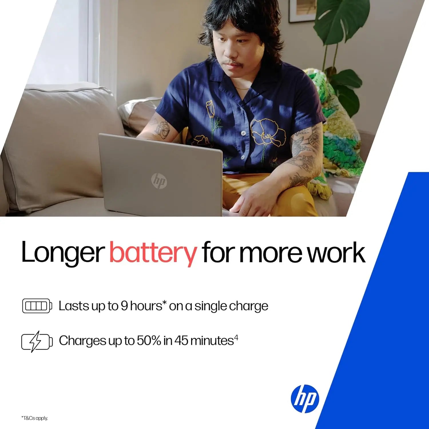 HP Laptop 14-ep0340TU 13th Gen Intel Core i5 Processor/16GB RAM/512GB SSD/ Win11/Intel Iris Xe Graphics Card/MS Office Home 2024/Screen Inch 14/Silver