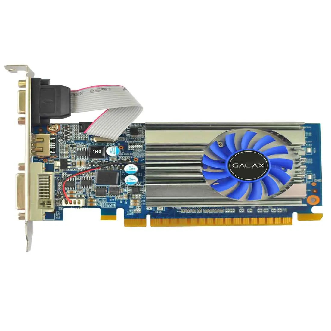 [RePacked] Galax GeForce GT 710 Passive GDDR3 2GB 64-bit Gaming Graphics Card