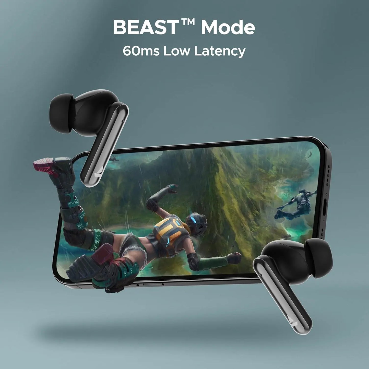 boAt Airdopes Bliss ANC in Ear TWS Earbuds (Royal Black) My Store