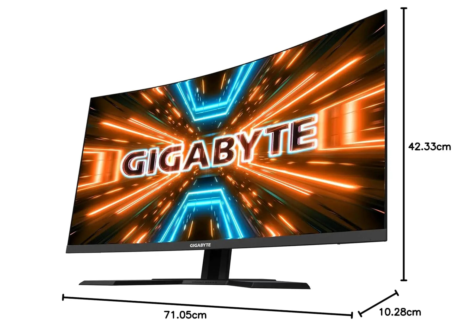 GIGABYTE G32QC A 32 Inch (81.28 Cm) 165Hz 1440P Curved Gaming Monitor My Store