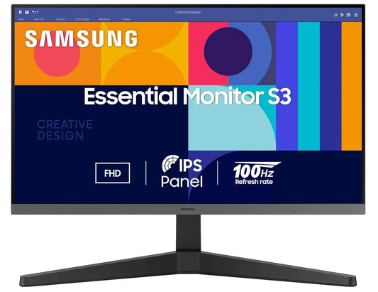 Samsung 27 Inch LS27C334GAWXXL LED Monitor With HDMI | VGA
