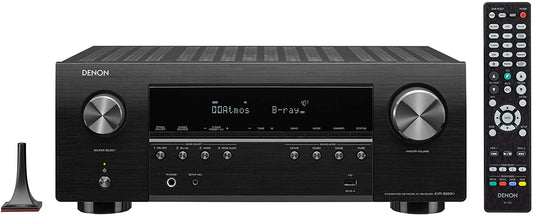 Denon AVR-S960H 8K Ultra HD 7.2 Channel (90Watt X 7) AV Receiver 2020 Model - Built for Gaming, Music Streaming, 3D Audio & Video, Alexa + HEOS, Black Visit the Denon Store