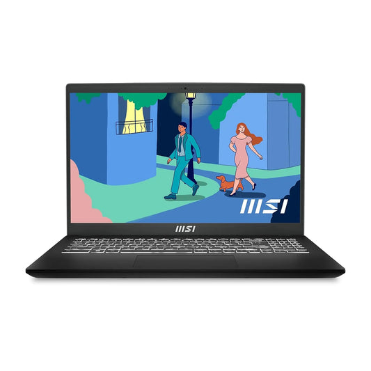 MSI Modern 15 B12MO-1049IN 12th Gen Intel Core i3 Processor/16GB RAM/512GB SSD/Win11/Microsoft Office 2021/Intel Iris Xe Graphics Card/Screen Inch 15.6/ Classic Black