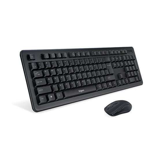 Fingers Wireless Keyboard and Mouse Combo Duo-Recharge