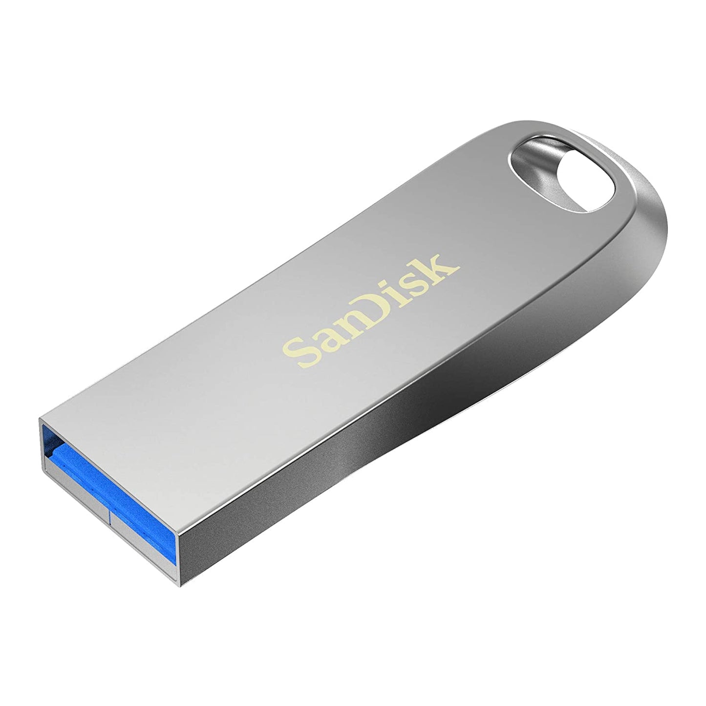 SanDisk Ultra Luxe USB 3.1 Flash Drive 256GB, Upto 150MB/s, All Metal, Metallic Silver