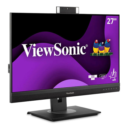 ViewSonic VG2756V-2K 27” 2K QHD USB Type-C Professional Monitor with Integrated Speakers & Webcam My Store