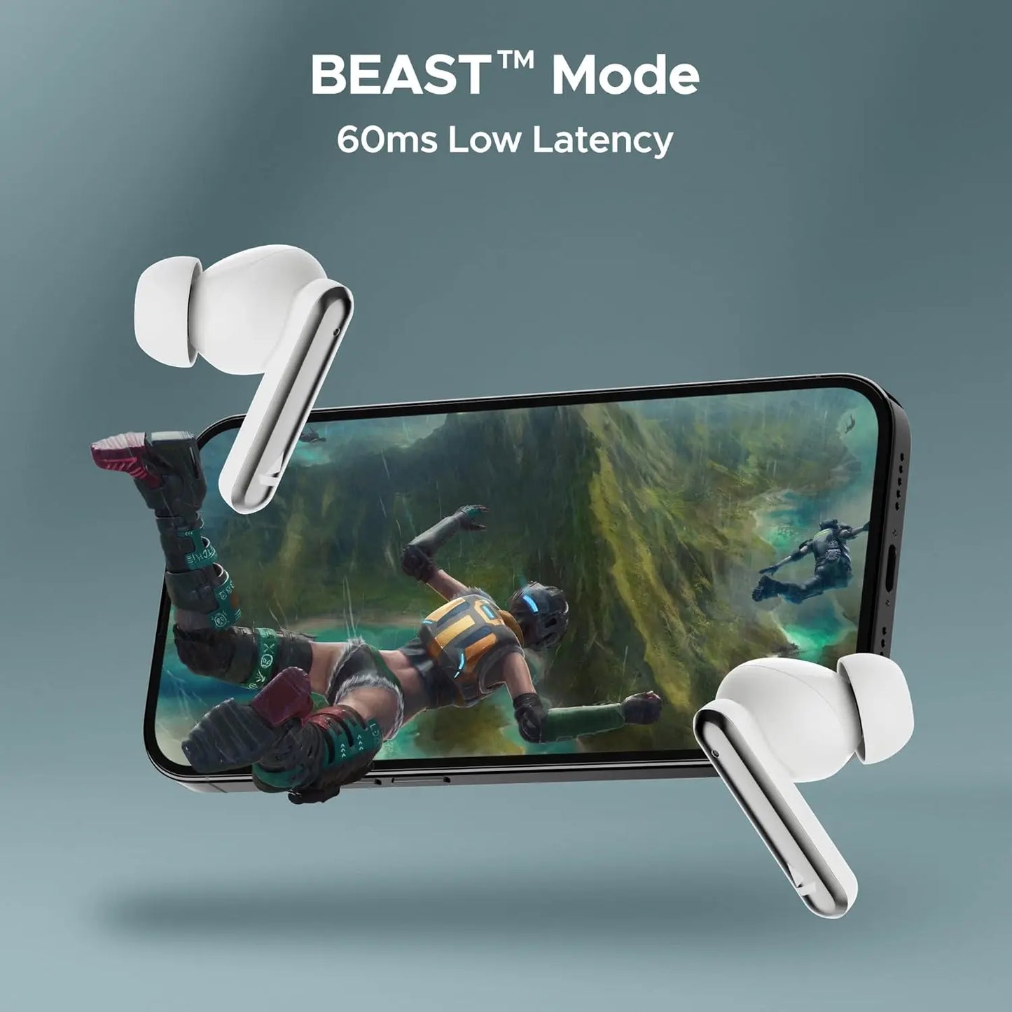 boAt Airdopes Bliss ANC in Ear TWS Earbuds (Pristine White) My Store