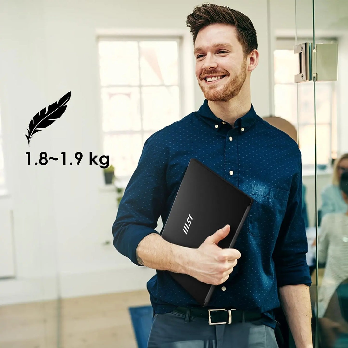 MSI Modern 15 H Laptop C13M-080IN  13th Gen Intel Core i7 Processor/16GB RAM/1TB SSD/Win11/Intel Xe Graphics Card/Screen Inch 15.6/Classic Black