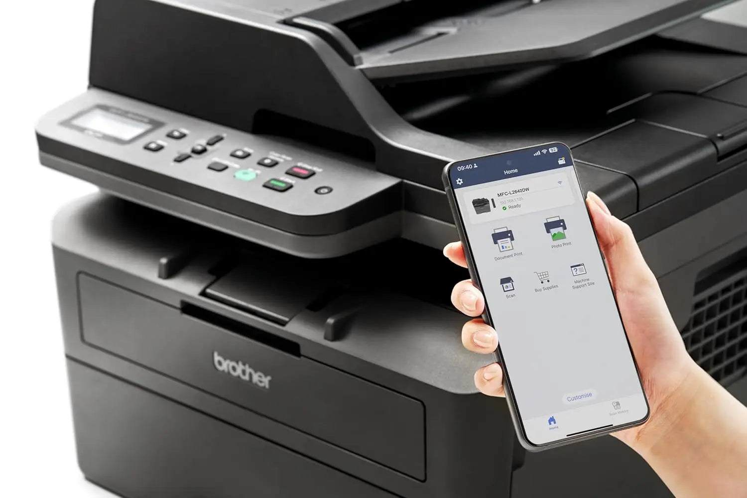 Brother Laser Printer DCP L2640DW A4 Print Scan Copy Duplex Wi-Fi