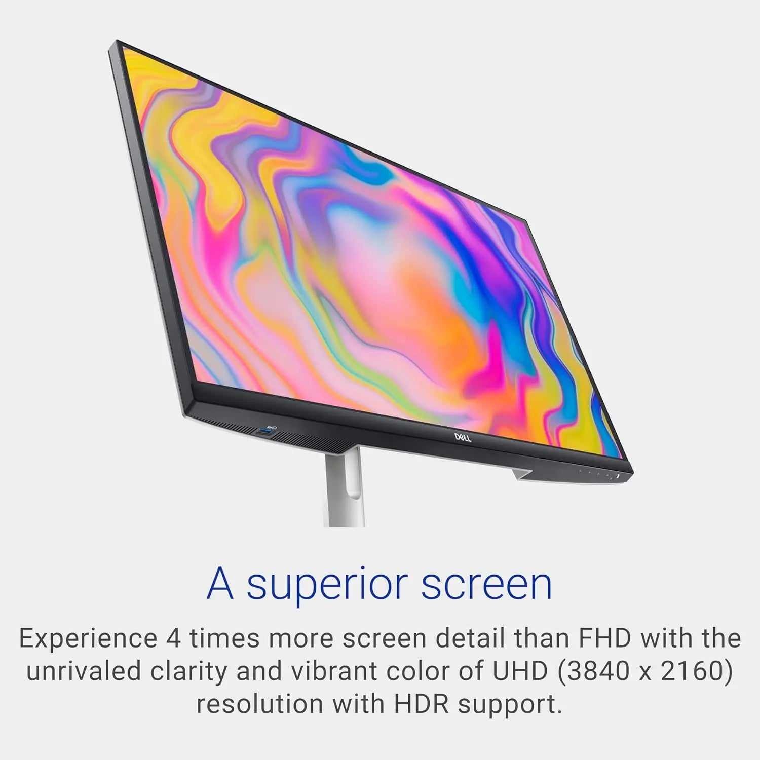 Dell S2722QC 27" 60Hz HDR 2160p 4K UHD IPS Panel Monitor with Dual Speakers My Store