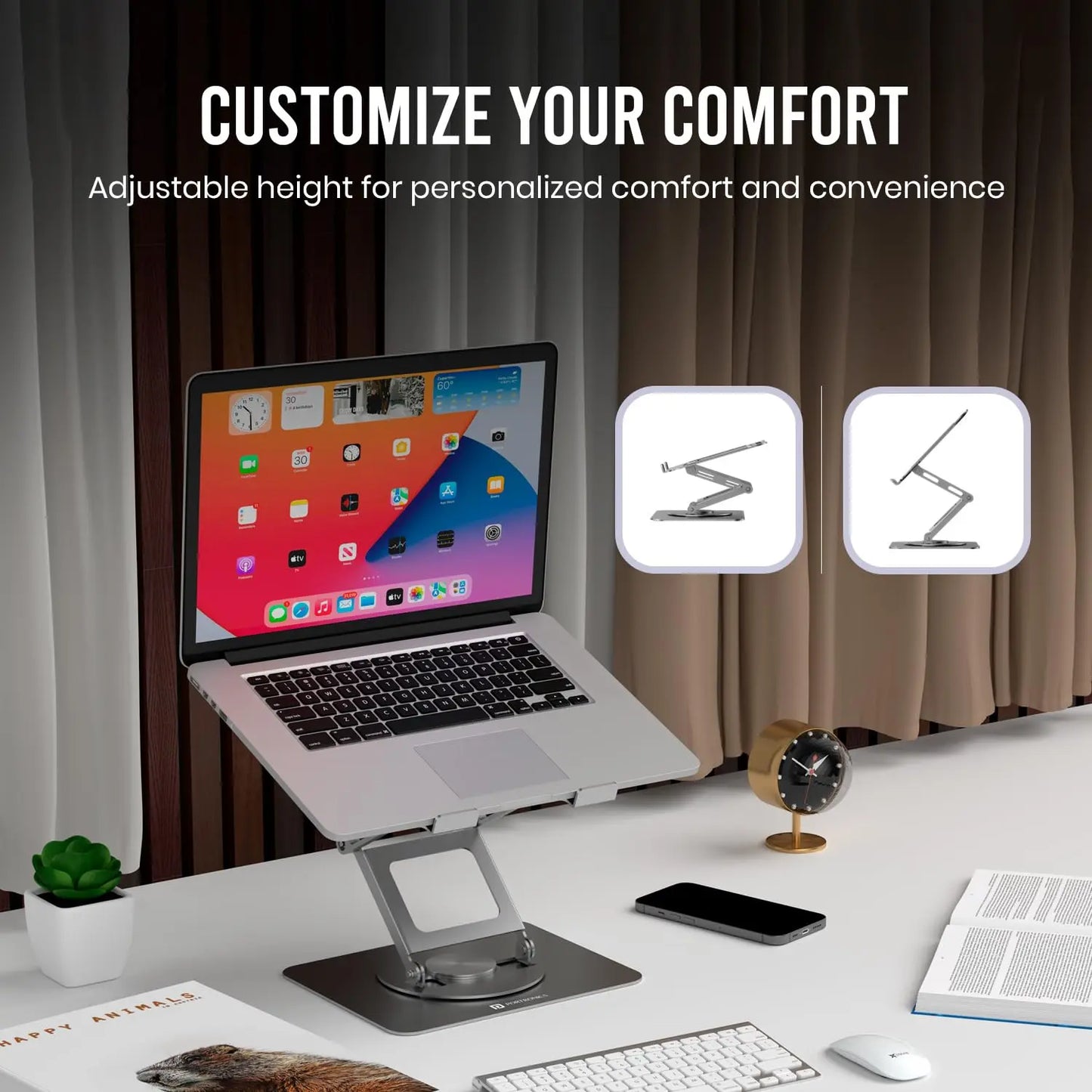 Portronics Laptop Stand My Buddy K11 Pro