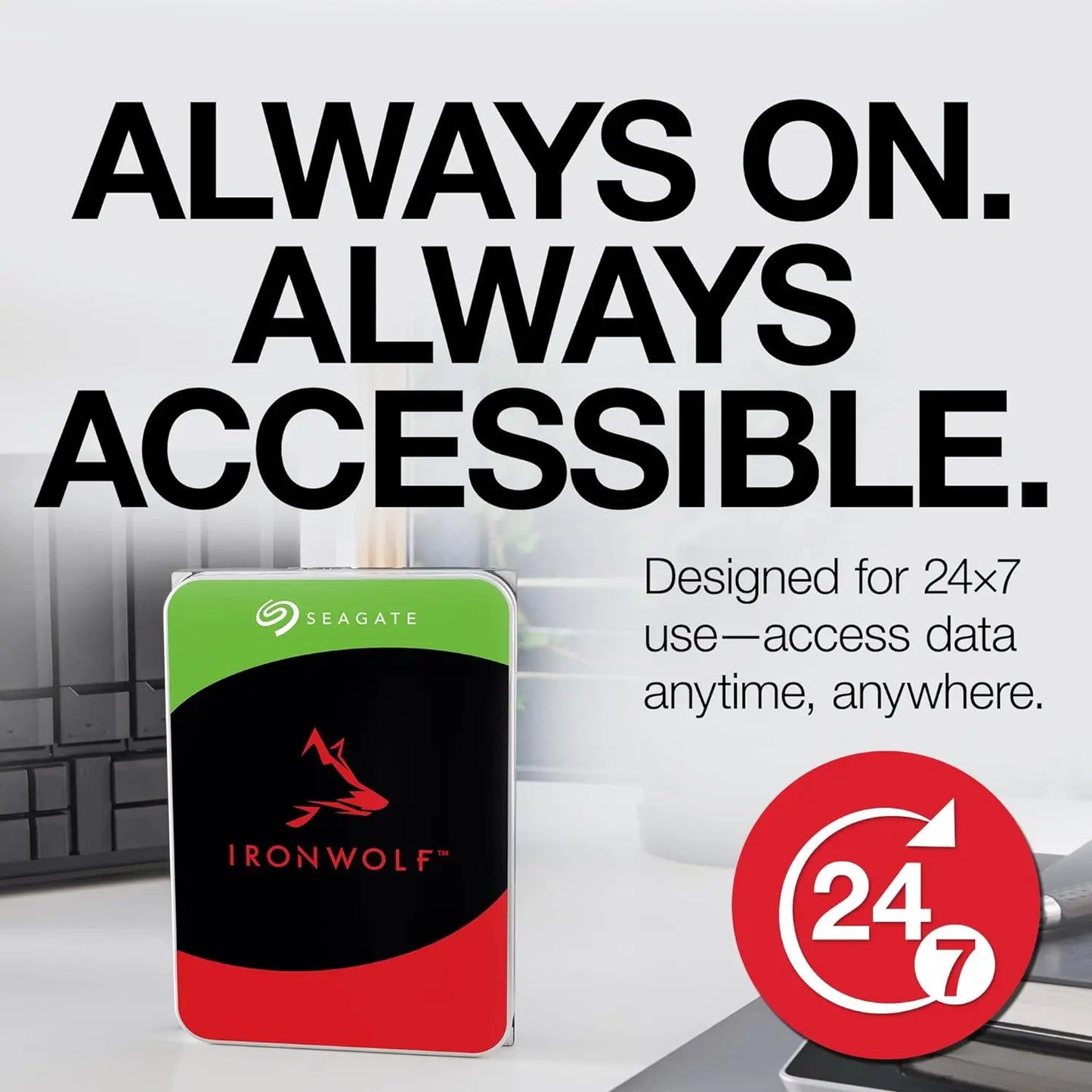 Seagate IronWolf 4TB NAS 3.5" SATA 6Gb/s 5400RPM Desktop Internal Hard Disk Drive My Store