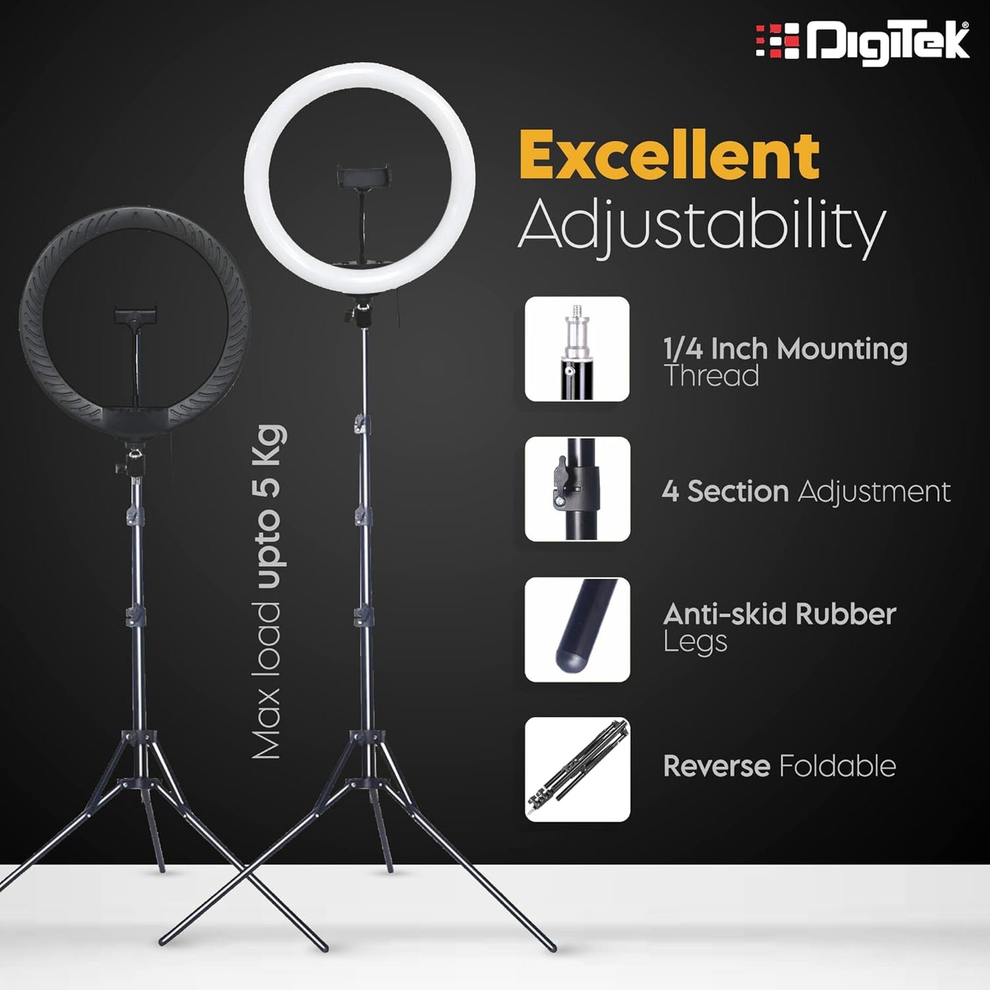 Digitek Ring Light 15 DLR15 RGB
