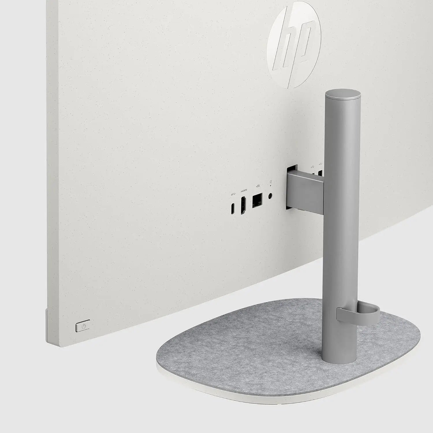 HP All in One 24-cr0477in 13th Gen Intel Core i5 Processor/8GB RAM/512GB SSD/Win11/Microsoft Office Home 2024/Intel HD Graphic Card/Screen Inch 23.8/White