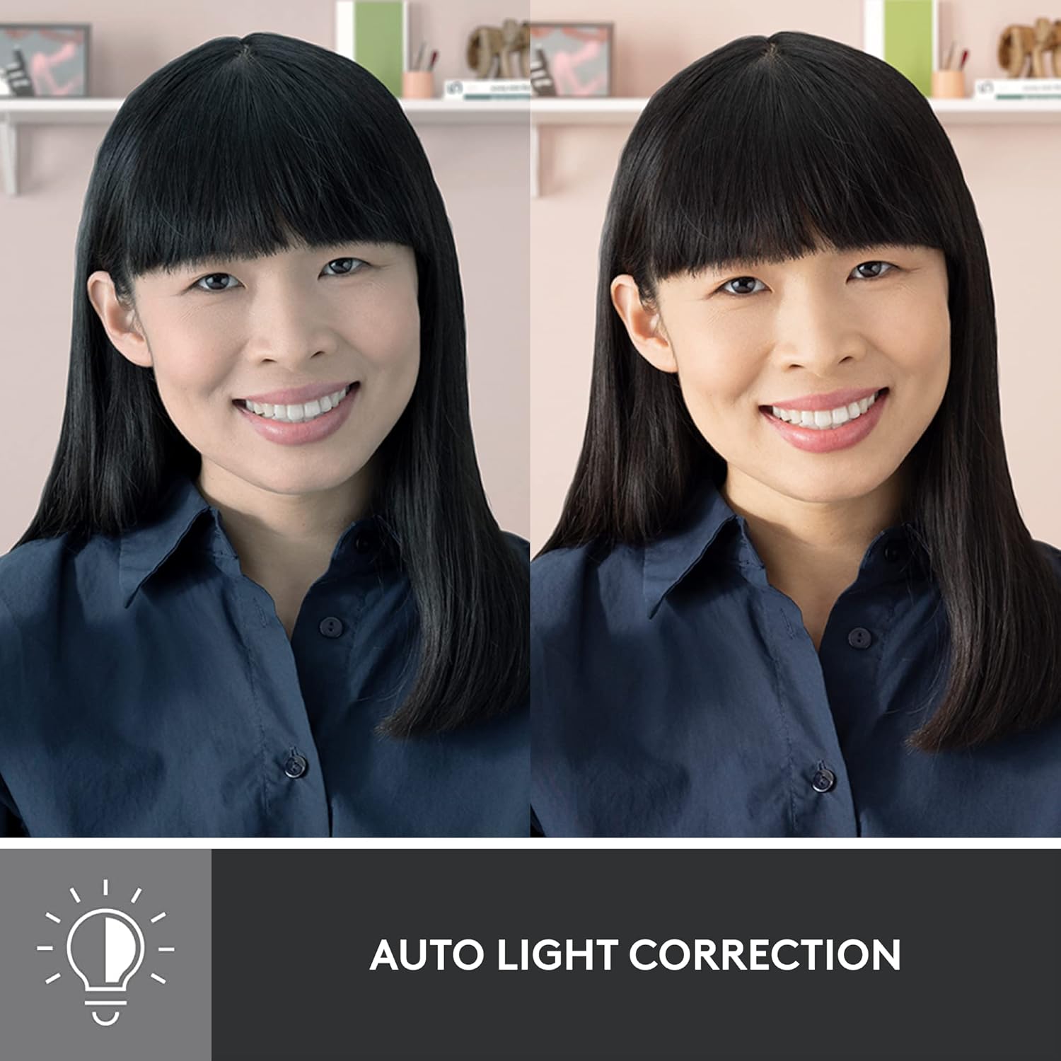 Logitech Webcam Brio 300 Rose